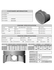 Carrillo CP Bullet LS 4.070" Pistons Set | 3.622" Stroke 14.5cc Dish Top | POWER ADDER