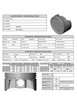 Carrillo CP Bullet LS 4.030" Pistons Set | 3.622" Stroke -13cc Dish Top | POWER ADDER