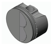 Carrillo CP Bullet SBC 4.020" Bore Pistons Set | -6.8cc Flat Top