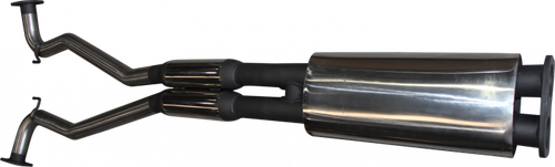 Manta Performance Exhaust 2.5" Aluminised Steel | Quiet Noise | Full System Manta Performance Exhaust 2.5" Aluminised Steel | Quiet Noise | Full System