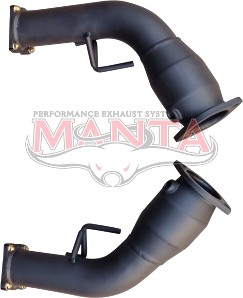 DPE Manta 3" 200 Cell High Flow Cats | VE - VF