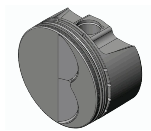Carrillo CP Bullet SBC 4.030" Bore Pistons Set | -6.8cc Flat Top