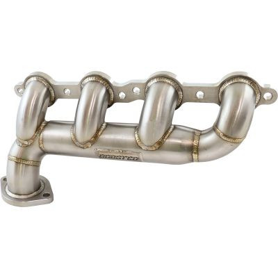 Aeroflow GM LS Driver Side Single Turbo Stainless Steel Manifold