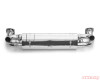 Tubi Style Exhaust w/ Cat Race Pipes Kit & Flasher Power Upgrade Software Porsche 997.2 Turbo