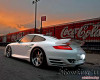VR Aero Carbon Fiber GT2 Style Add-on Rear Wing Porsche 997 TT 07-13