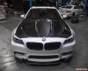 VR Aero Carbon Fiber Hood Vented Cowl BMW F10 M5 550 535 528 2011-2017