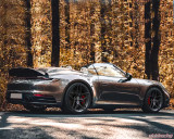 VR Forged D04 Wheel Set Porsche 992 Turbo | 992 Carrera 20x9.0 21x11.5 5x130 Matte Black