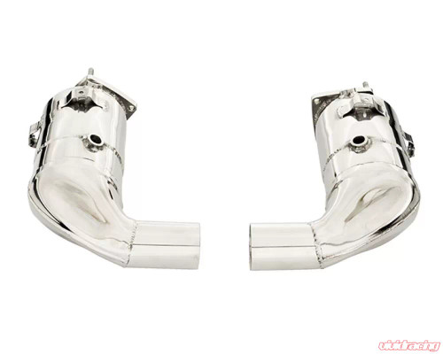 Tubi Style 200 Cells Kats Standard Muffler w/ Flasher Power Porsche Carrera 991.2 | Carrera S