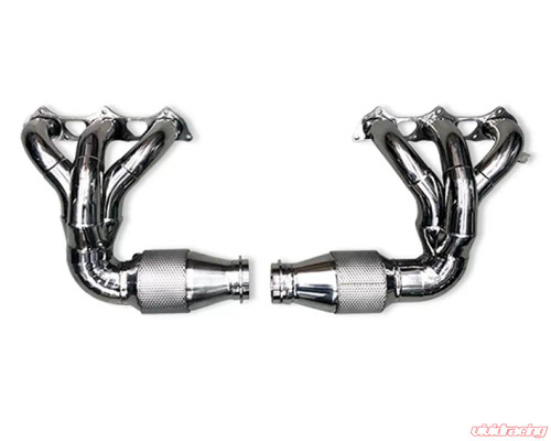 Tubi Style Exhaust Manifolds Kit w/ Flasher Power Upgrade Software Porsche 991 GT3