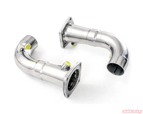 Tubi Style Cat Bypass High Flow Pipes Kit w/ Flasher Power Upgrade Software Porsche 991 Turbo | Turbo S