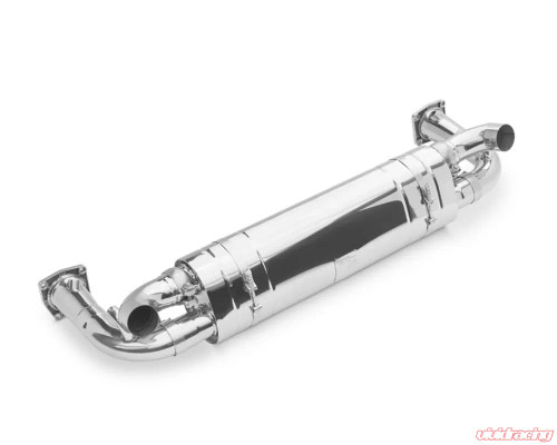 Tubi Style Exhaust w/ Cat Race Pipes Kit & Flasher Power Upgrade Software Porsche 997.2 Turbo