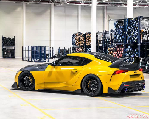 VR Forged D03-R Wheel Set Toyota Supra MK5 19x9.5 19x10.5 Matte Black