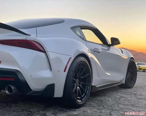 VR Forged D03-R Wheel Set Toyota Supra MK5 19x9.5 19x10.5 Matte Black