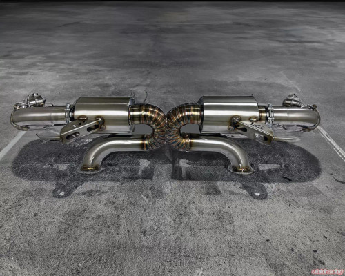 VRP Valvetronic Exhaust Muffler Stainless Steel Audi R8 V8 2007-2012