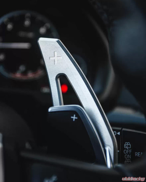 Agency Power Paddle Shifter Extensions Bright Silver BMW F Series Non M Cars CLEARANCE