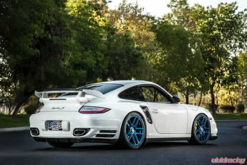 VR Aero Carbon Fiber Strake Diffuser Porsche 997 Turbo 07-13