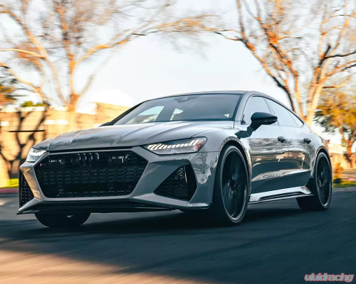 VR Aero Carbon Fiber Front Lip Spoiler Audi RS7 C8