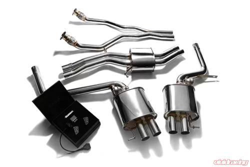 ARMYTRIX Stainless Steel Valvetronic Catback Exhaust System w/Wireless Remote Control Audi RS5 B8 4.2L V8 FSI 2011-2016