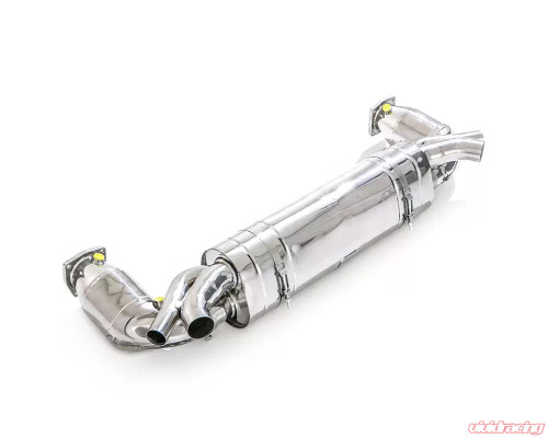 Tubi Style Stainless Steel Street Exhaust System w/Valves Porsche 991 Turbo | Turbo S 2014-2019