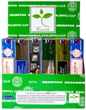 Satya Wellness Series Incense Display 15 Gram Packs (36/Packs)