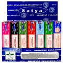 Satya Wellness Series Incense Display 15 Gram Packs #1 (42/Packs)