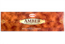 Hem Amber Incense 8 Stick Packs (25/Box)