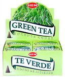 Hem Green Tea Cones 10 Cones Pack (12/Box)