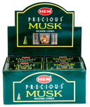 Hem Precious Musk Cones 10 Cones Pack (12/Box)