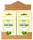Tulasi Green Apple Cones 15 Cones/Pack (12/Box)