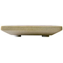 Sandstone Om Lotus Incense Burner 4"x4"