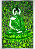 Style elytS Buddha Tapestry 84x 103 Green