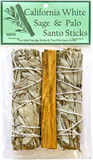 California White Sage 4"L Mini & Palo Santo Sticks