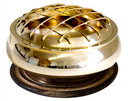 Brass Screen Charcoal Burner 3"D