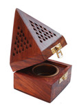 Wooden Cone Burner 3"x3"x4.5"