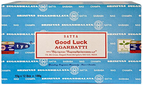 Satya Good Luck Incense 15 Gram Packs (12/Box)