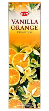 Hem Vanilla-Orange Incense 8 Stick Packs (25/Box)