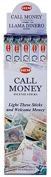Hem Incense Hem Call Money Incense 8 Stick Packs 25/Box