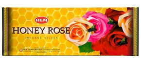 Hem Incense Hem Honey-Rose Incense 20 Stick Packs 6/Box