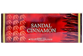 Hem Sandal-Cinnamon Incense 20 Stick Packs (6/Box)