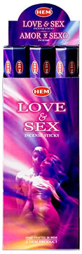 Hem Love & Sex Incense 20 Stick Packs (6/Box)