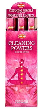 Hem Incense Hem Cleaning Powers Incense 20 Stick Packs 6/Box