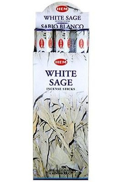 Hem Incense Hem White Sage Incense 20 Stick Packs 6/Box
