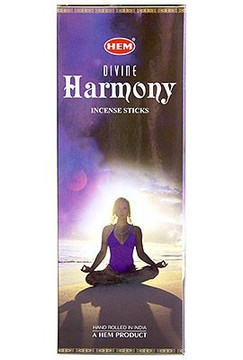 Hem Divine Harmony Incense 20 Stick Packs (6/Box) Hem Divine Harmony Incense 20 Stick Packs (6/Box)