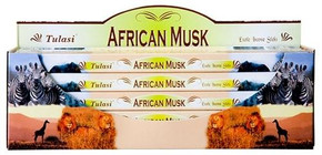 Tulasi Incense Tulasi African Musk Incense 8 Stick Packs 25/Box