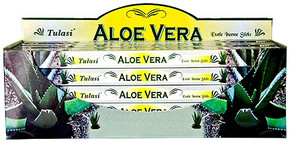 Tulasi Aloe Vera Incense 8 Stick Packs (25/Box)