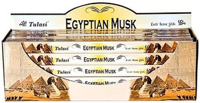 Tulasi Incense Tulasi Egyptian Musk Incense 8 Stick Packs 25/Box