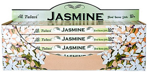 Tulasi Jasmine Incense 8 Stick Packs (25/Box)
