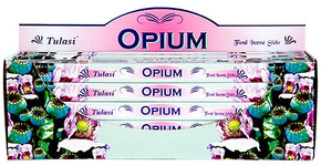 Tulasi Opium Incense 8 Stick Packs (25/Box)
