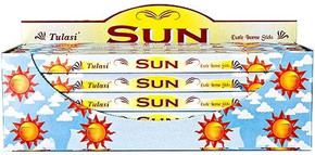 Tulasi Incense Tulasi Sun Incense 8 Stick Packs 25/Box