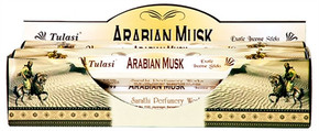 Tulasi Arabian Musk Incense 20 Stick Packs (6/Box)